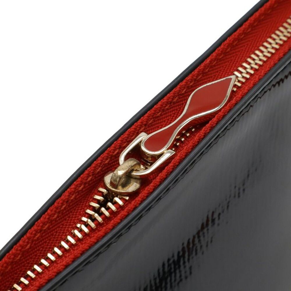 Christian Louboutin CABATA Patent Leather Studded Tote Bag - Picture 8 of 9